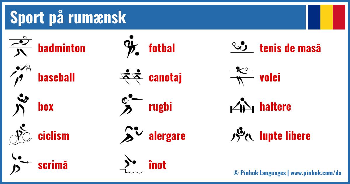 Sport på rumænsk