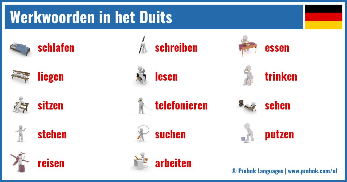 Werkwoorden in het Duits