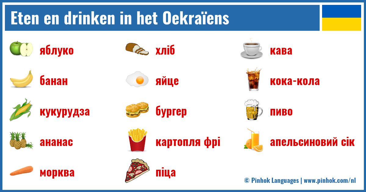 Eten en drinken in het Oekraïens