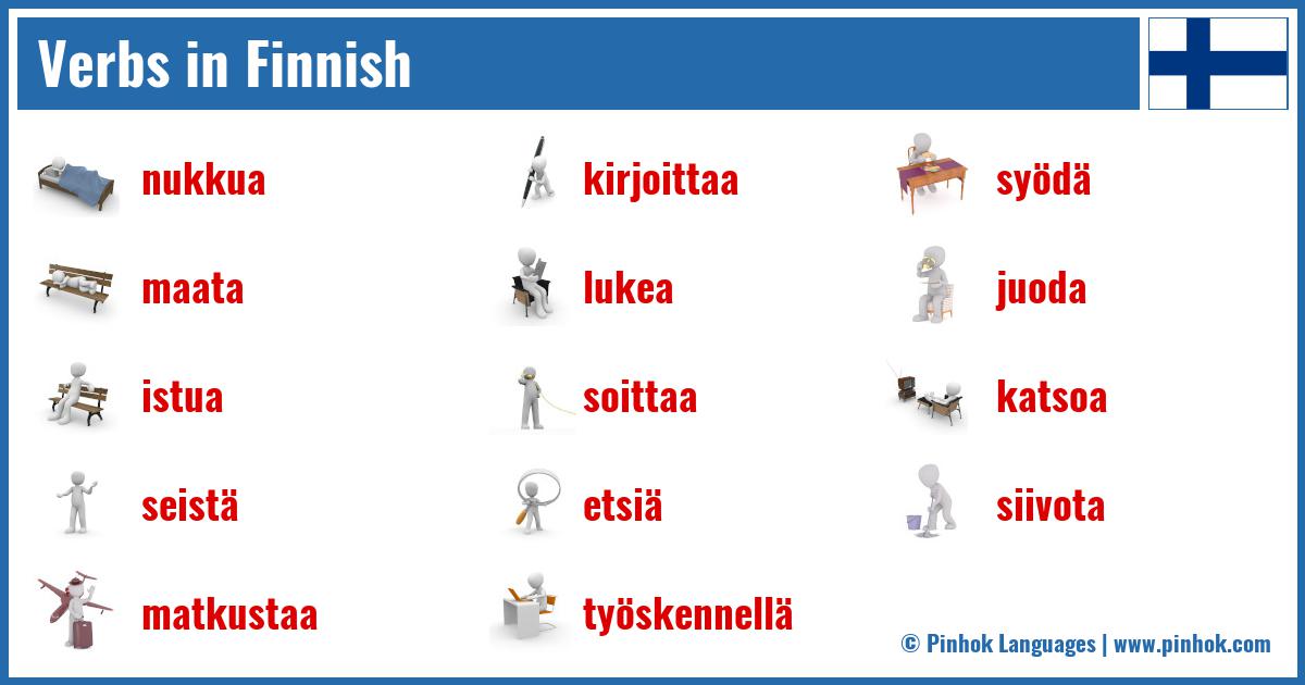 Verbs in Finnish