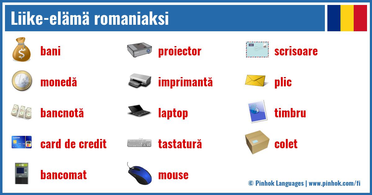 Liike-elämä romaniaksi