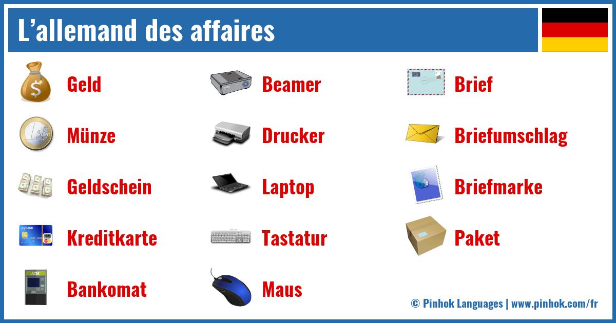 L’allemand des affaires