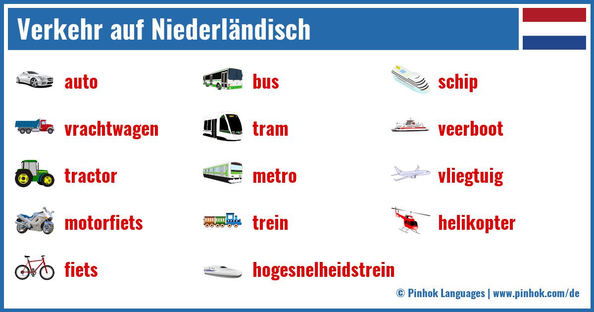 Verkehr auf Niederländisch