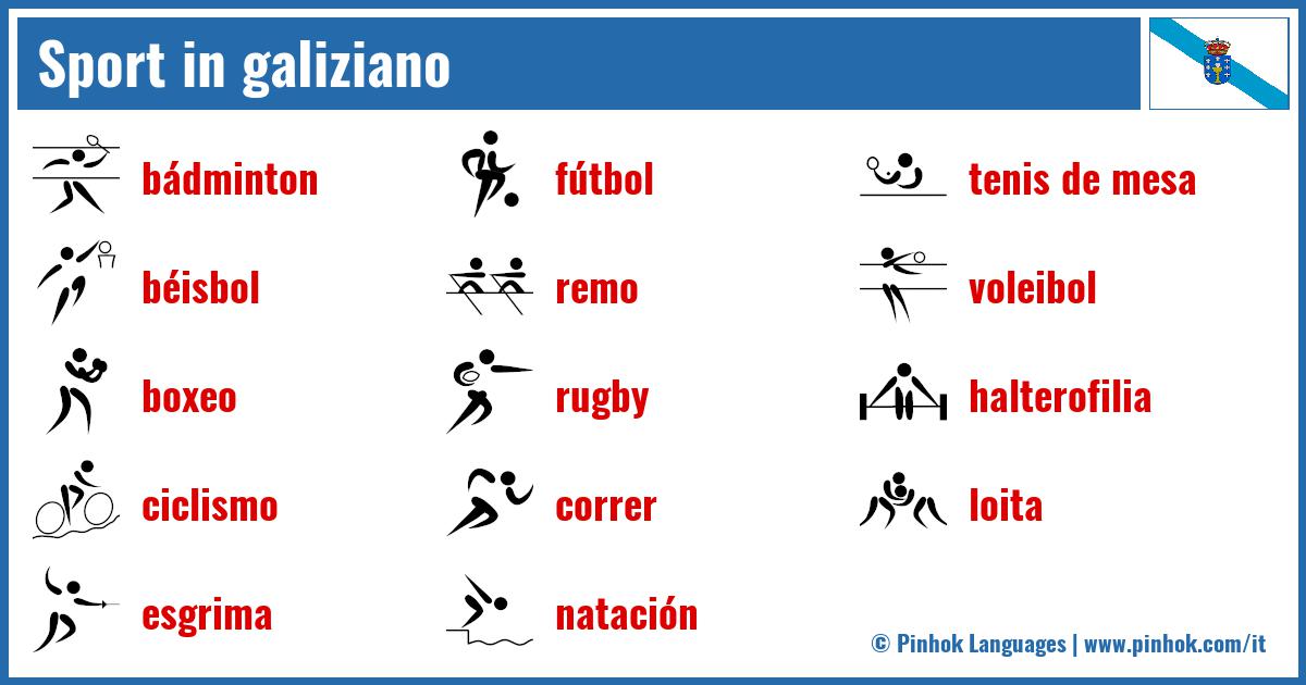 Sport in galiziano