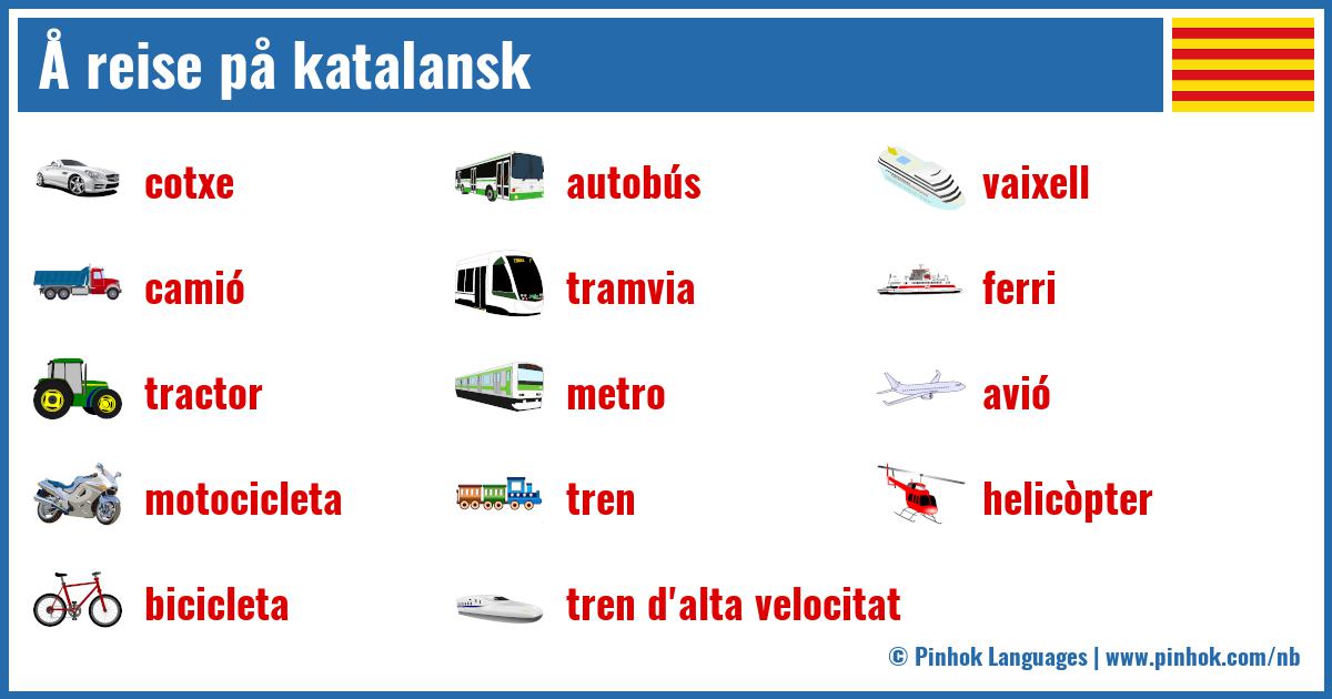 Å reise på katalansk