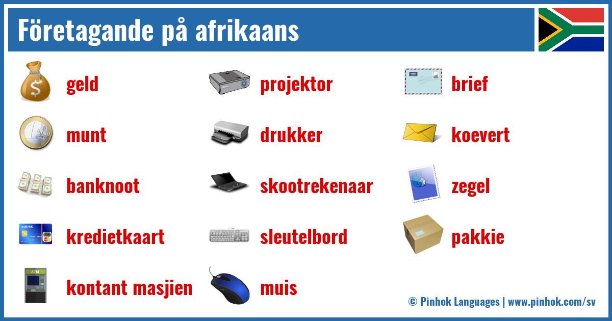 Företagande på afrikaans